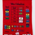 Meu Calendário Português - Vermelho