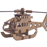Quebra Cabeça 3D - Helicóptero