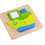 Mini Brinquedo de Encaixe - Navio