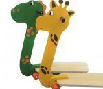 PATINETE - GIRAFA E DINO